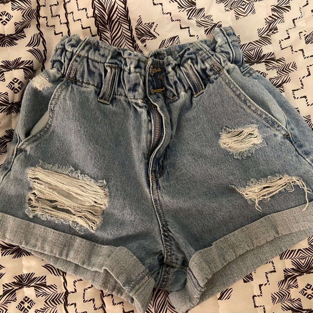 Forever 21 Mom Jean Shorts